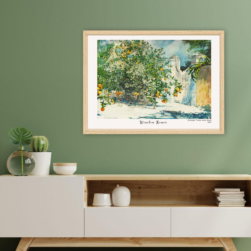 Wallity Zidna dekoracija NC132569-5575, 55 x 75 cm, Šarena