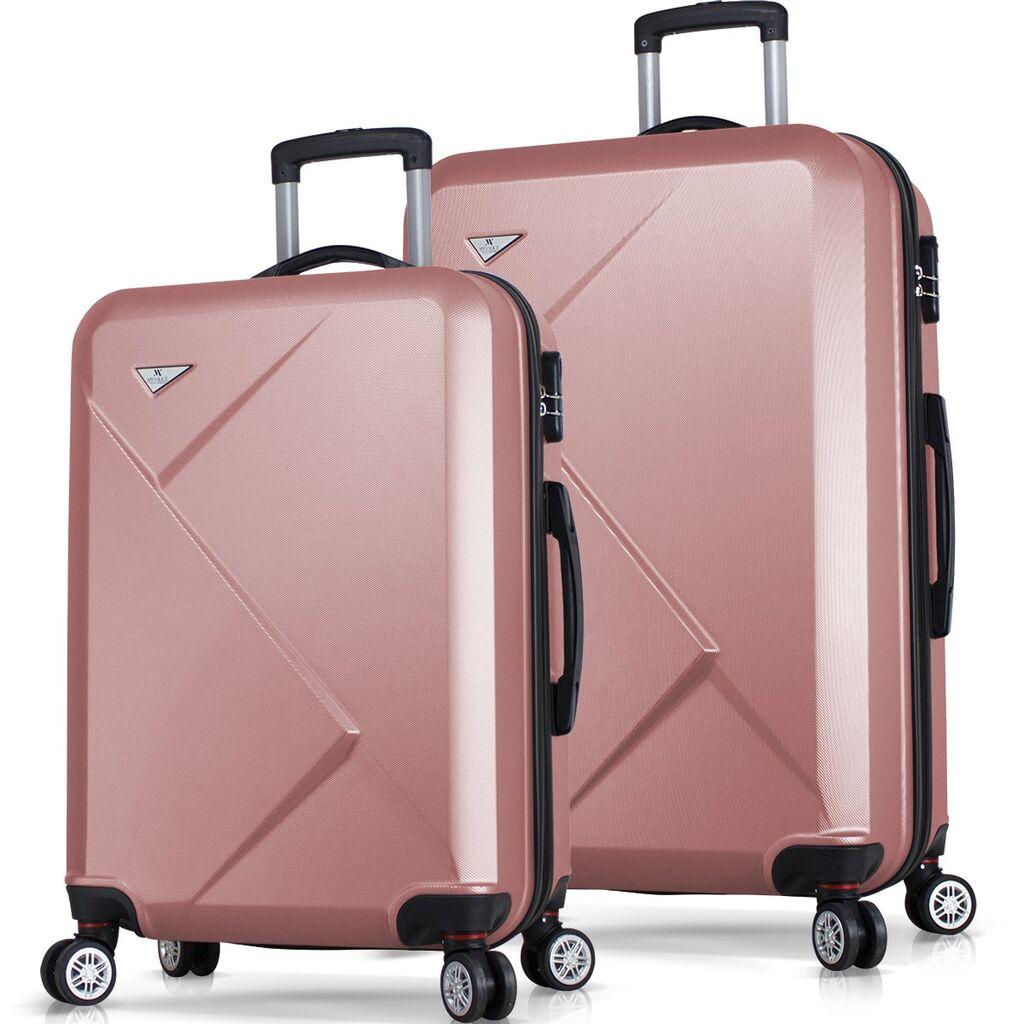 MyValice Set kofera 6998, 2 dela, Rose Gold