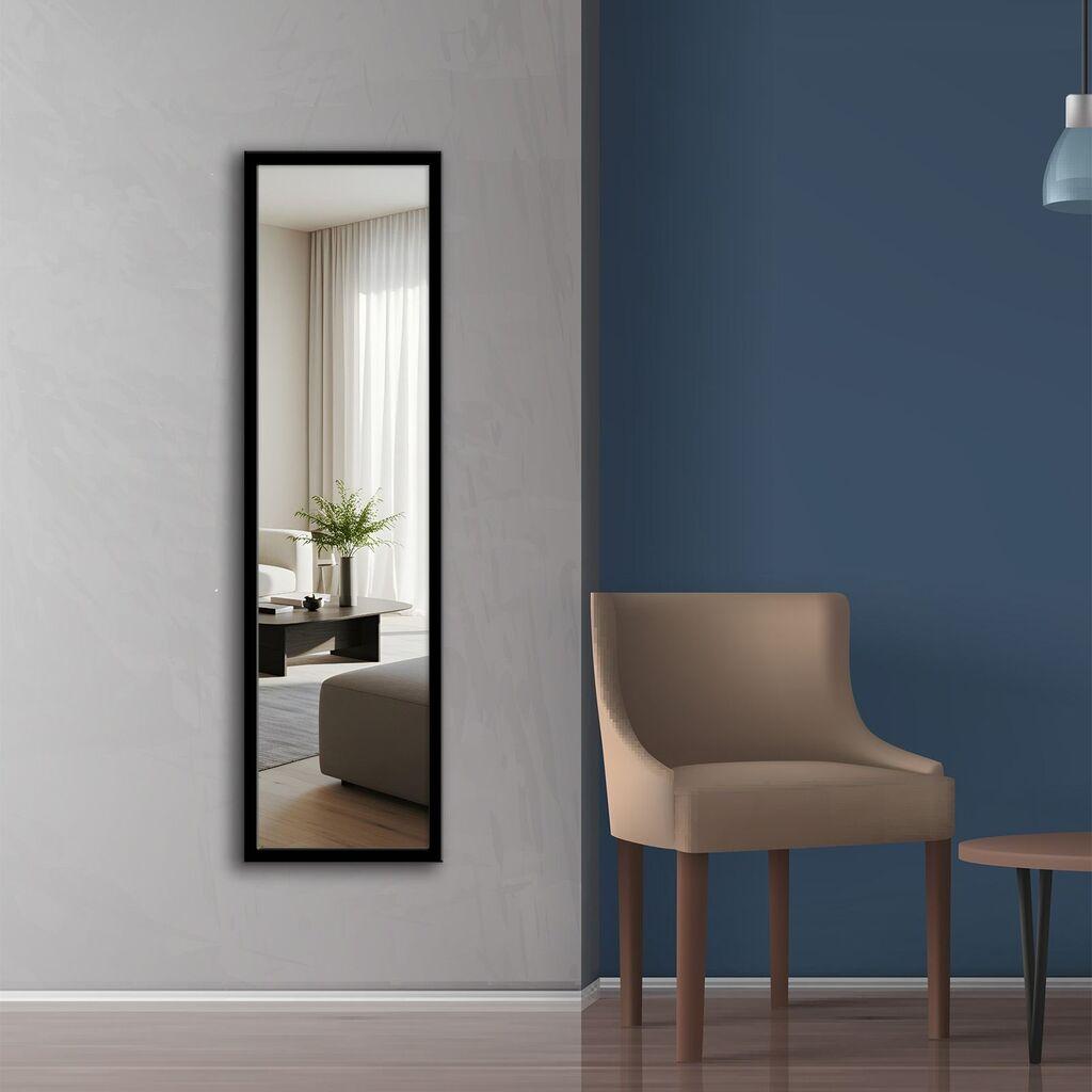 Hanah Home Ogledalo Cheval, 35 x 125 cm, Crna