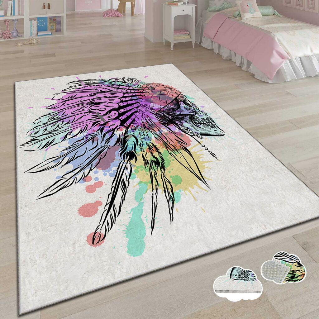 Conceptum Hypnose Tepih Csbrghl-201, Pravougaoni, 80 x 140 cm, Šareni