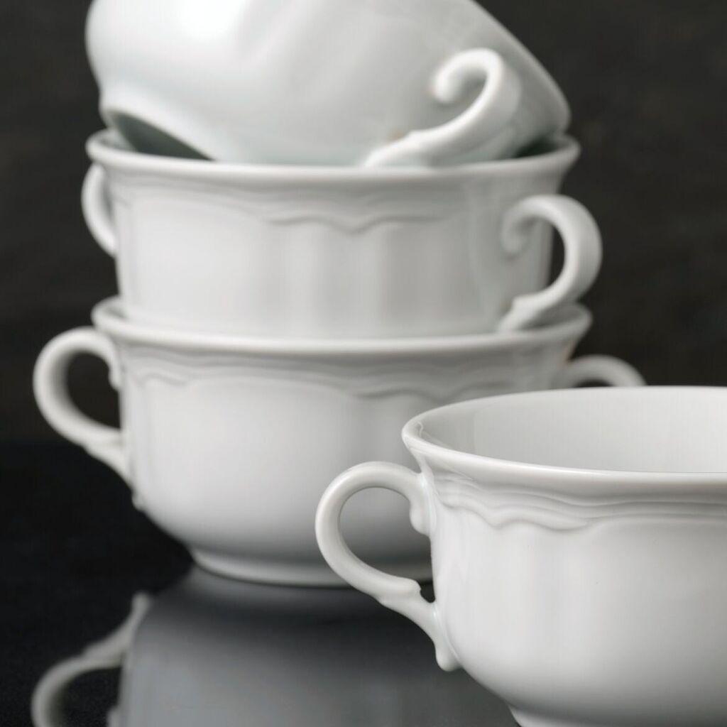 Hermia Set činija, 4 komada, Beli
