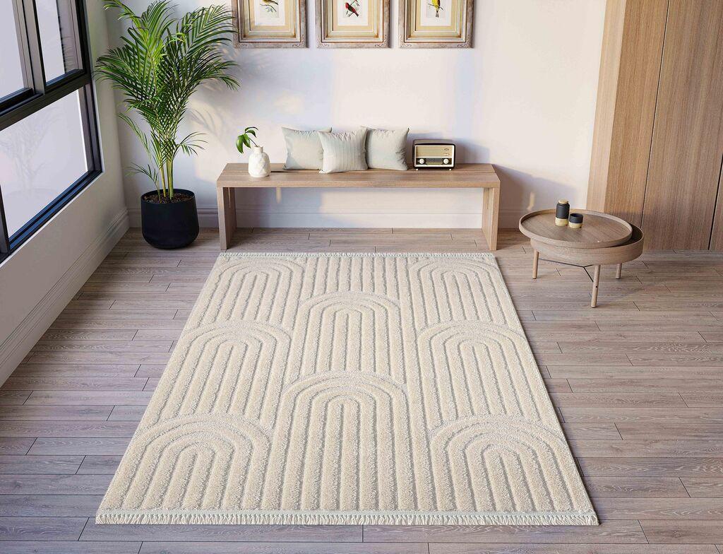 Conceptum Hypnose Tepih Janerio, 80 x 150cm, Krem