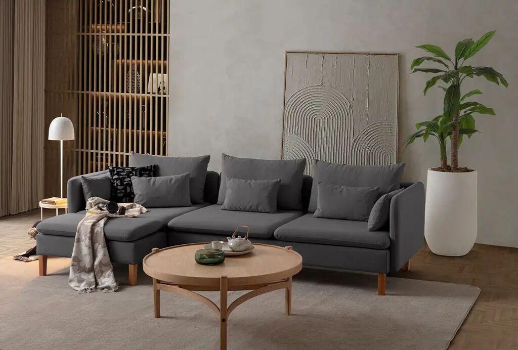 Atelier del Sofa Ugaona garnitura Flexy Relax, 285 x 150 x 100 cm, Antracit