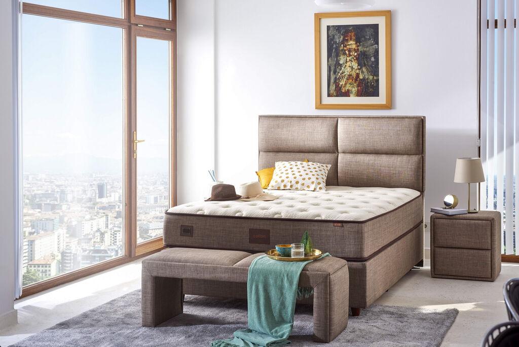 Hanah Home Dušek, 90x190 cm, Beli