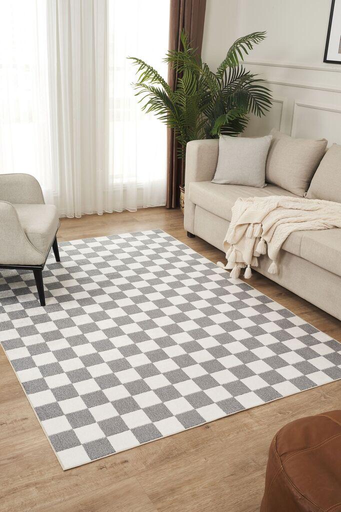 Conceptum Hypnose Tepih Damas 4004, 200 x 290 cm, Antracit
