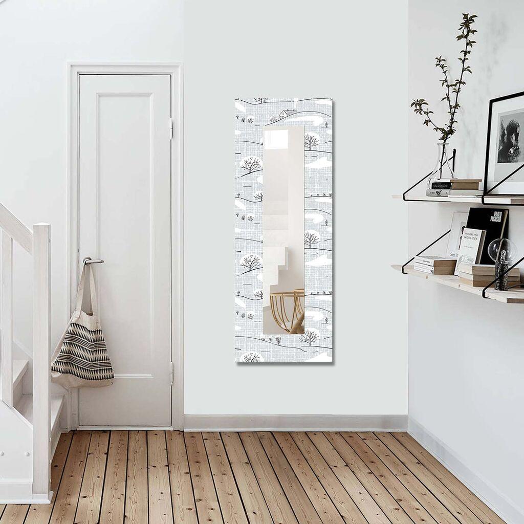 Wallity Ogledalo 40120YMA-38, 40x120 cm, Šareno