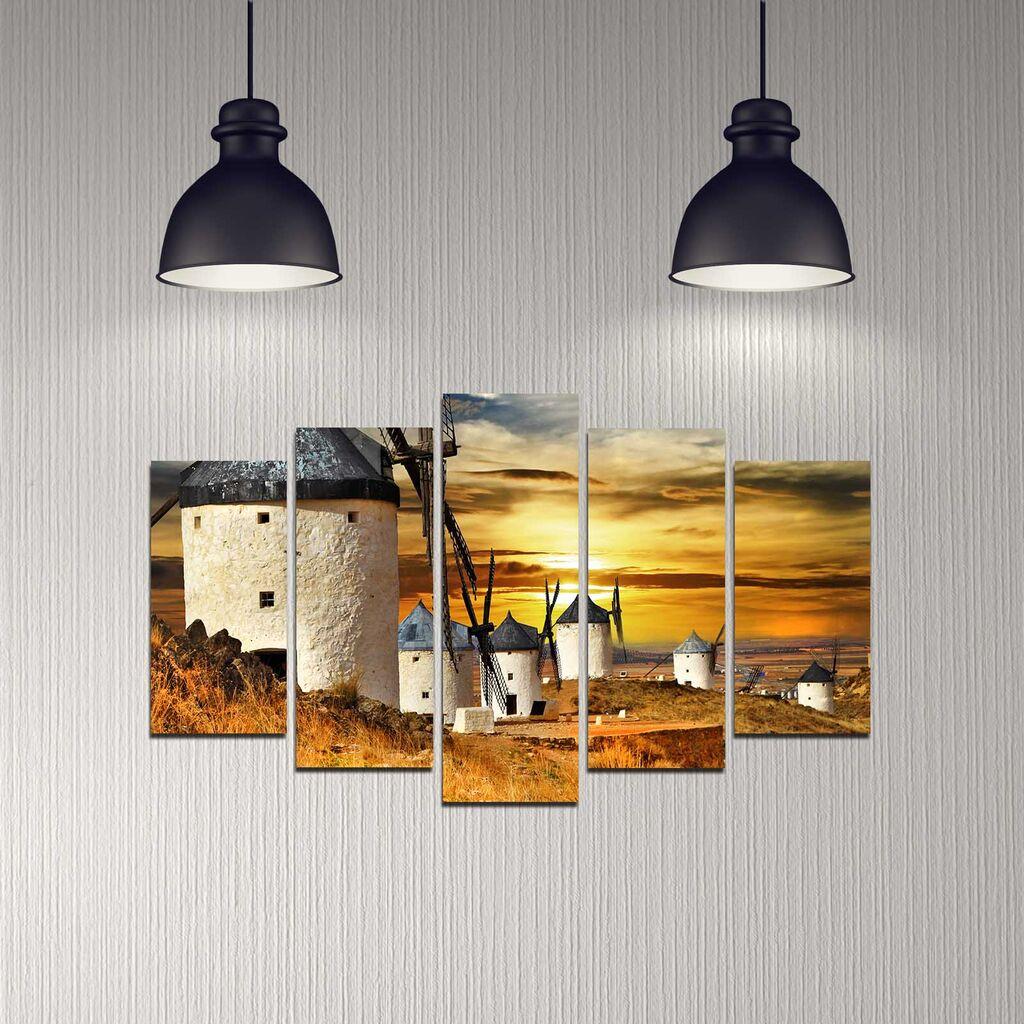Wallity Set Slika 5DMDF-13, 5 Delova