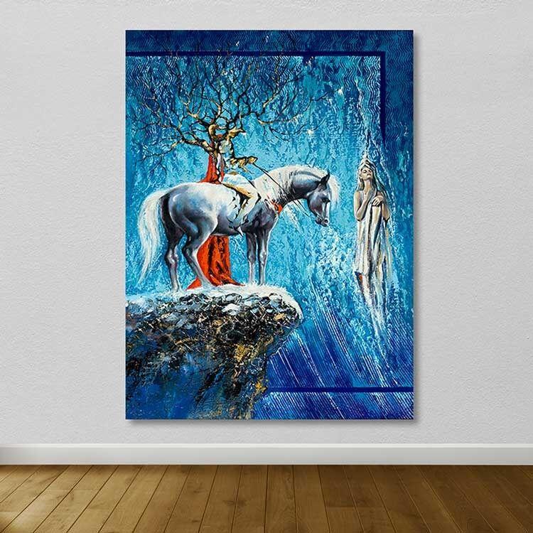 Wallity Slika DEV03665100140, 100x140 cm