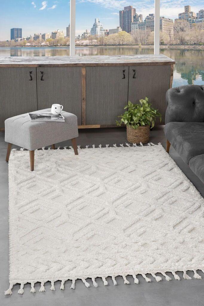Conceptum Hypnose Tepih 830B, Pravougaoni, 100 x 150 cm, Bež
