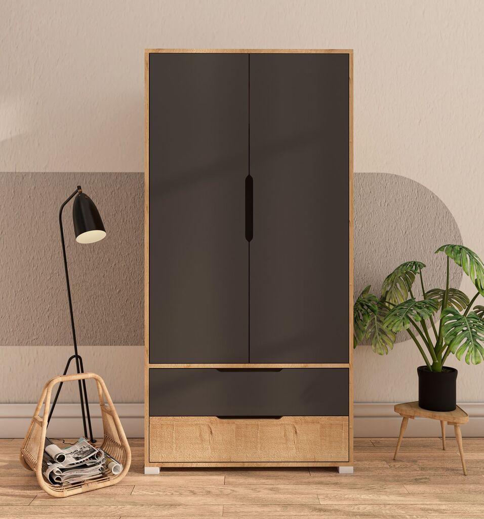Hanah Home Ormar Flora 90, Antracit
