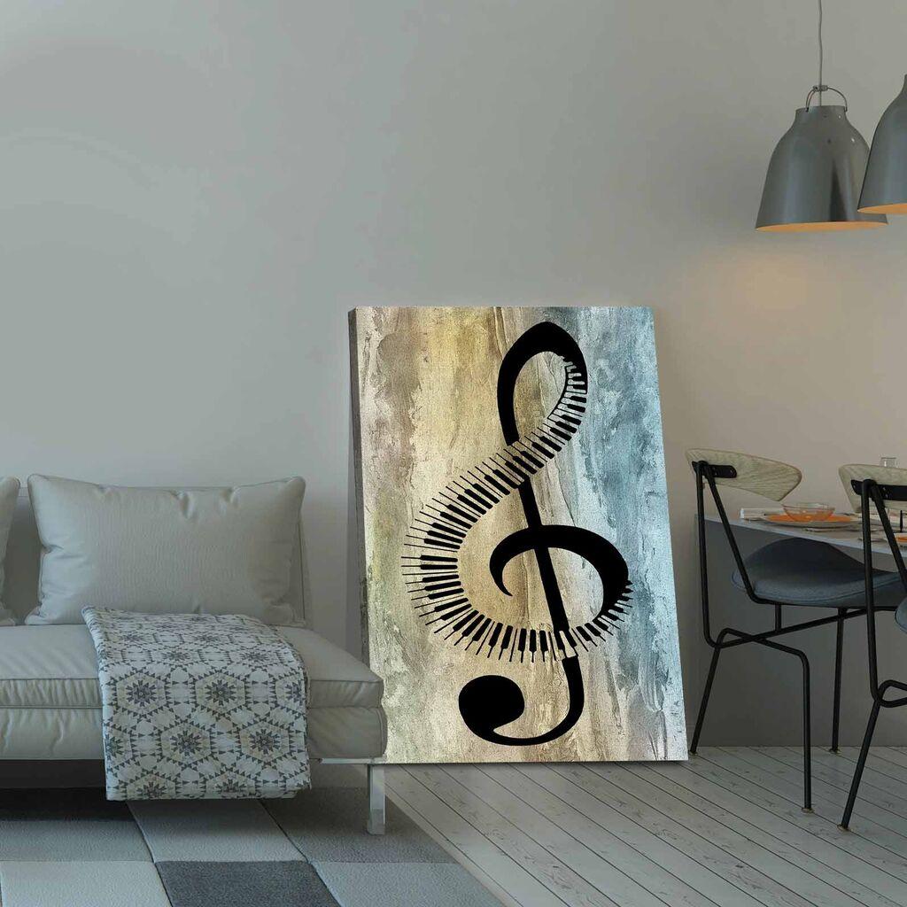 Wallity Dekorativna slika na platnu, 70x100cm, Šarena