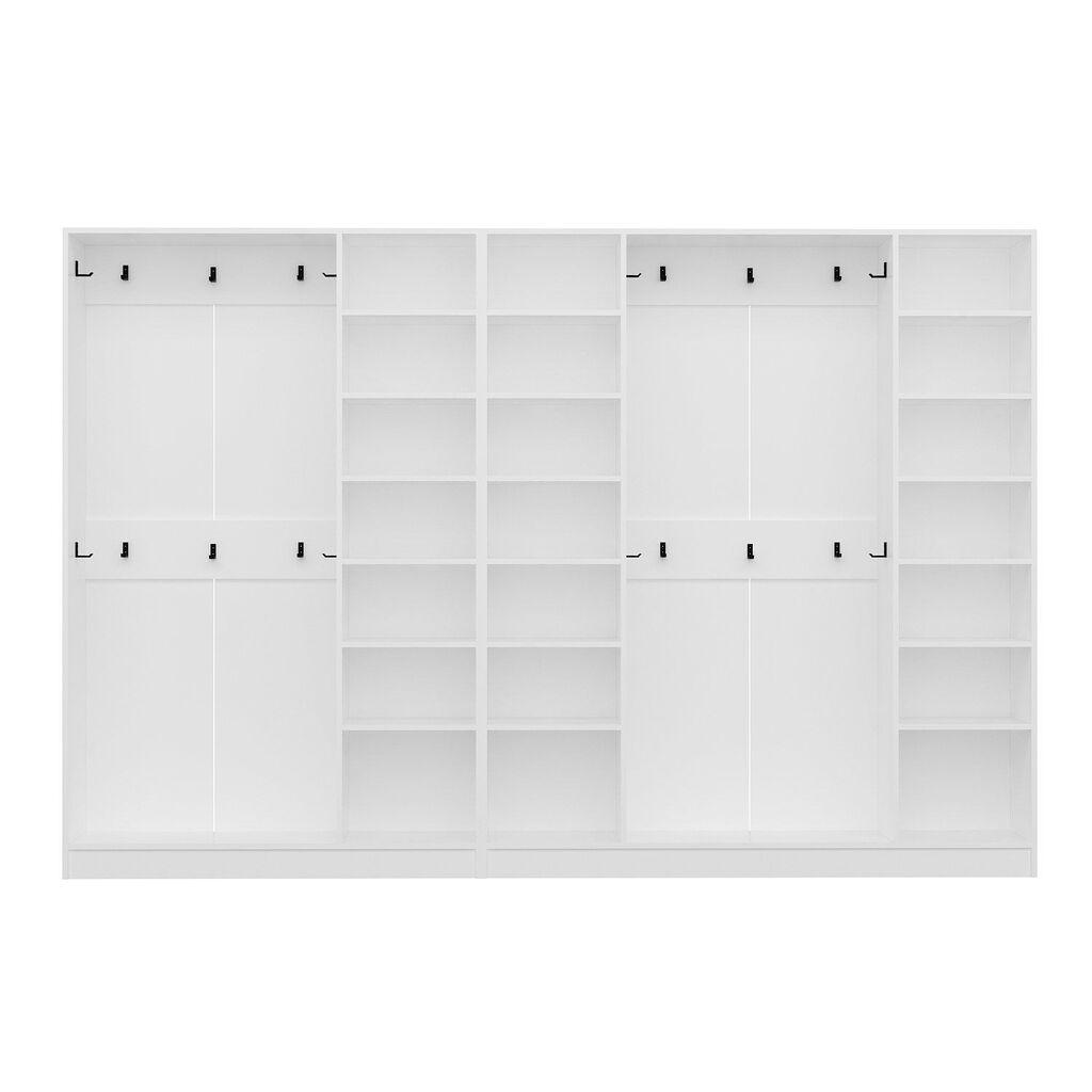 Hanah Home Ormar za hodnik Kale - 8125, 315x210x35 cm, Beli