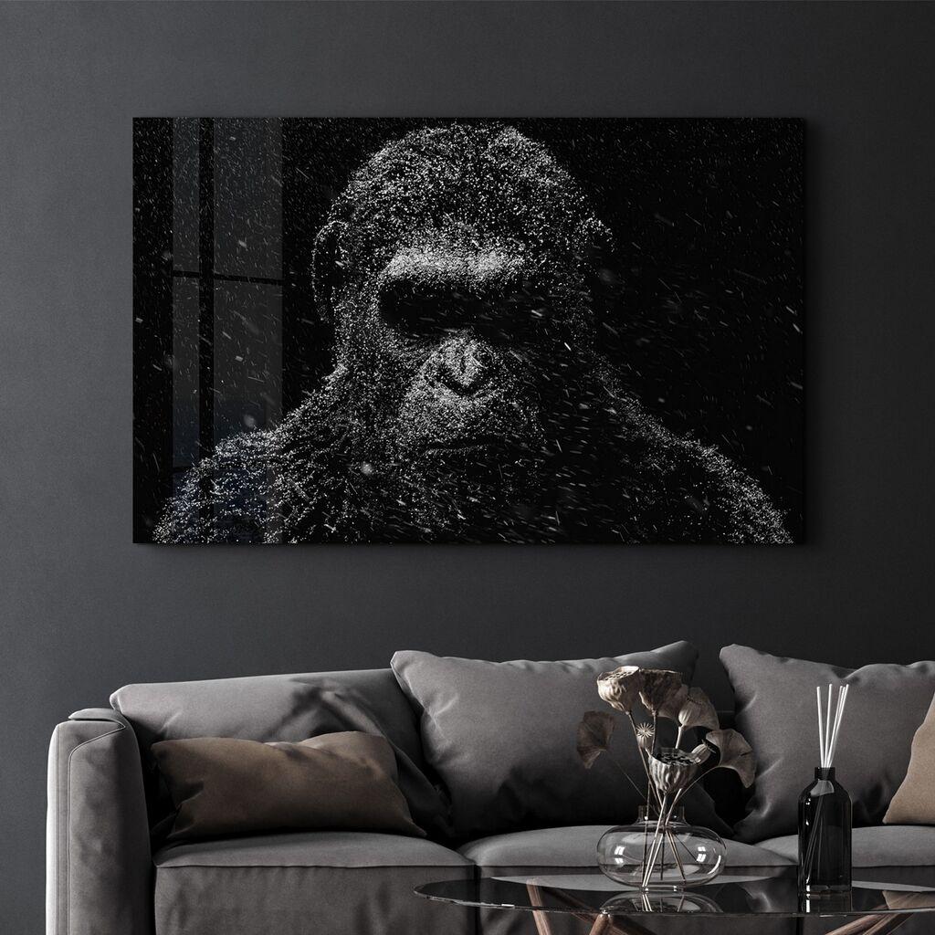 Wallity Dekorativna slika na kaljenom staklu, 46x72cm, Šarena