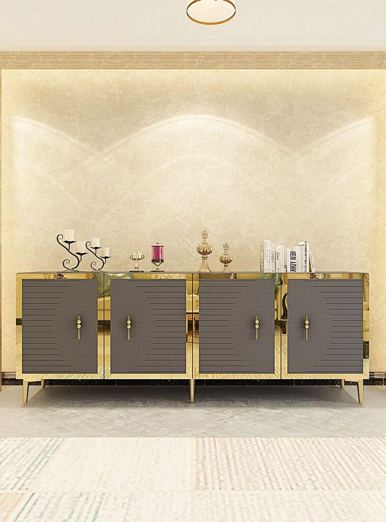 Hanah Home Komoda Tuna 180, Antracit