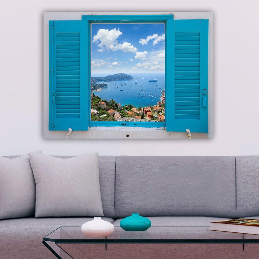 Wallity Dekorativna slika na platnu, 70x100cm, Šarena