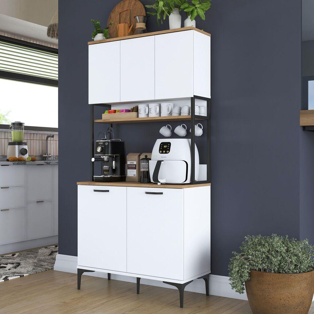 Hanah Home Višenamenski ormar JE193-3799, 90.2x184.2 cm, Beli