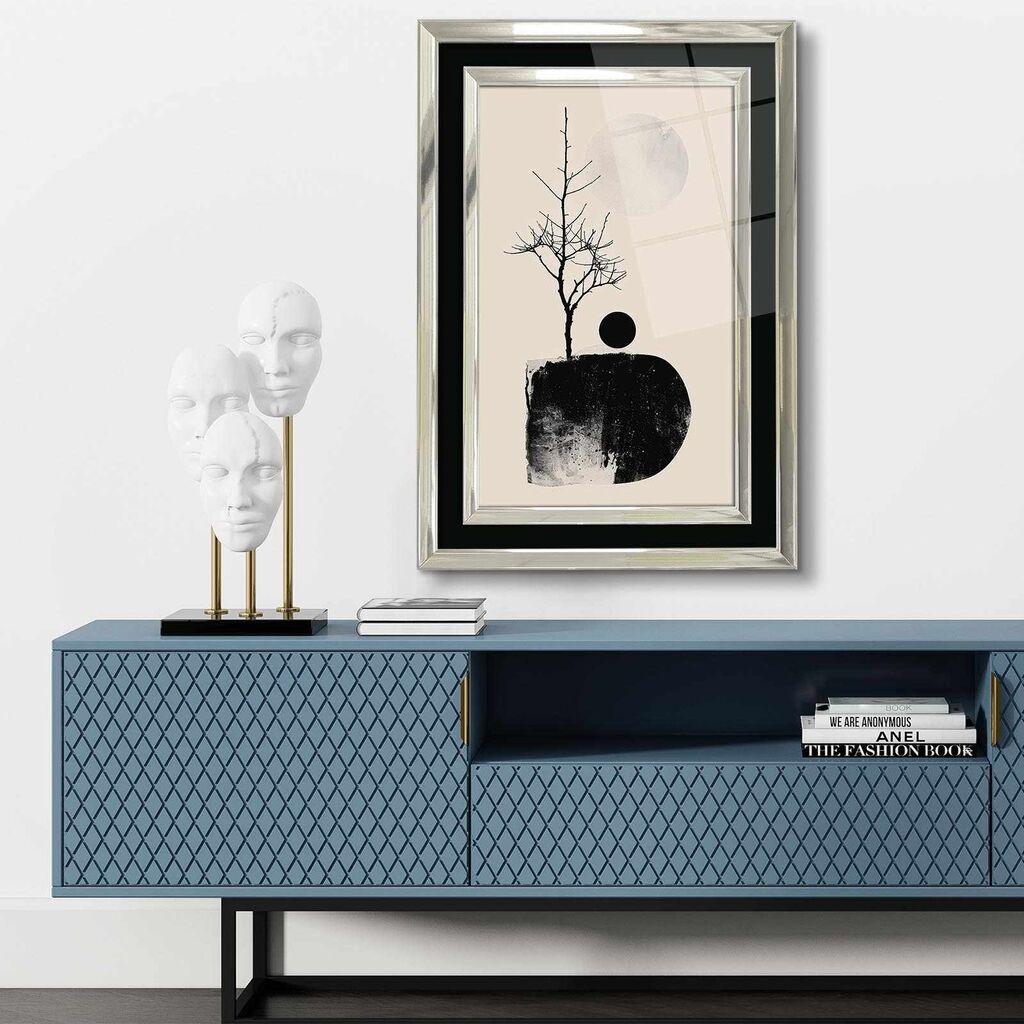Wallity Dekorativna uramljena slika, 43x65cm, Šarena