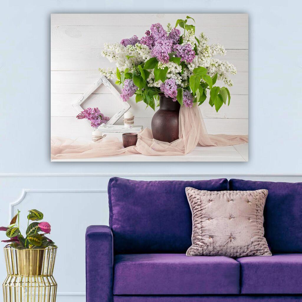 Wallity Dekorativna slika na platnu, 70x100cm, Šarena