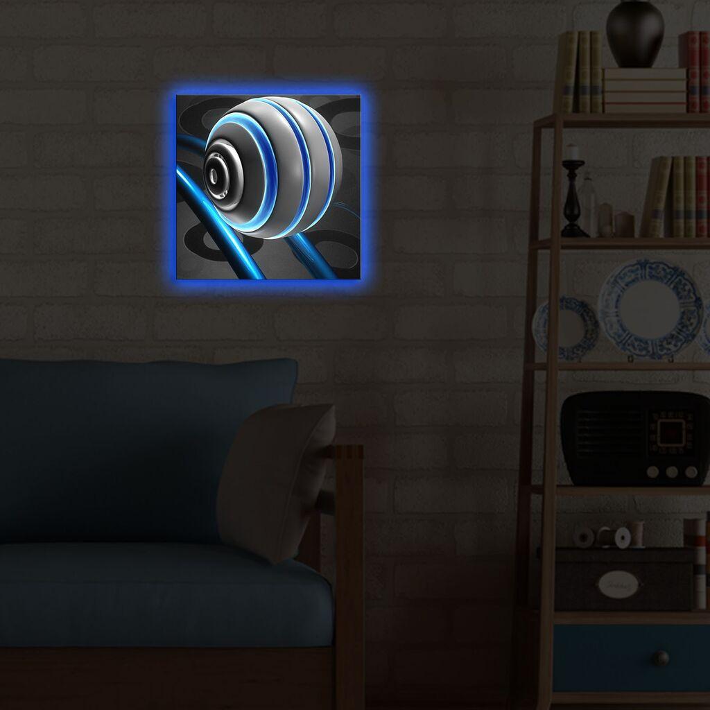 Wallity Slika sa LED osvetljenjem 2828DACT-26, 28x28 cm