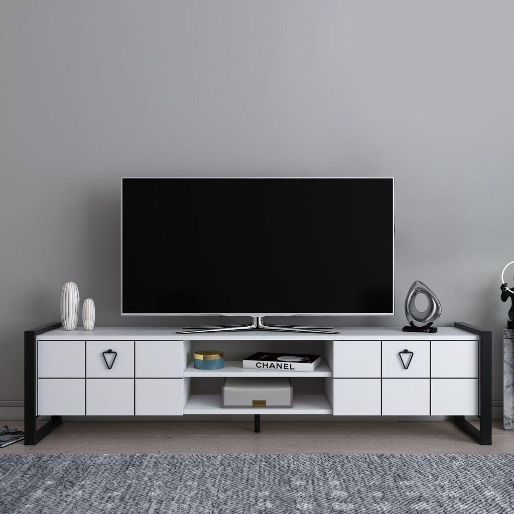 Hanah Home TV Komoda Mora, 184x45x34 cm, Bela