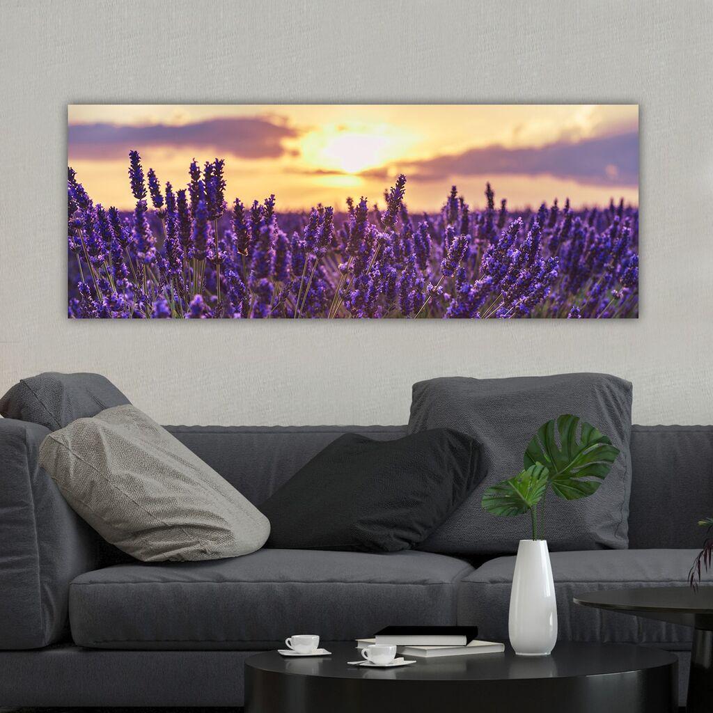 Wallity Dekorativna slika na platnu, 30x80cm, Šarena