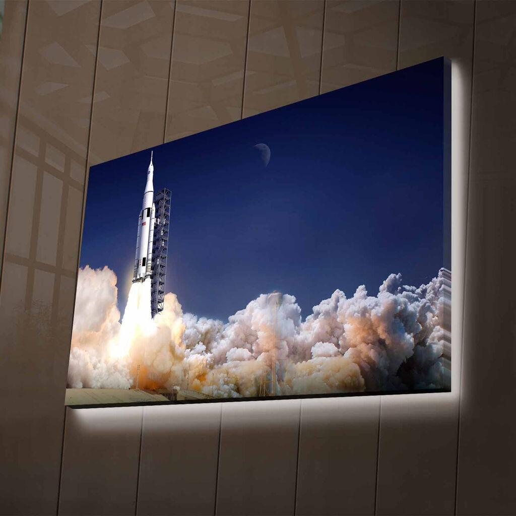 Wallity Slika sa LED osvetljenjem NASA-034, 45x70 cm