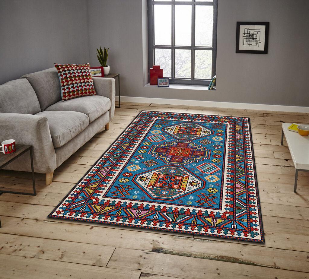 Conceptum Hypnose Tepih Asr Crpt-101, Pravougaoni, 80 x 140 cm, Šareni