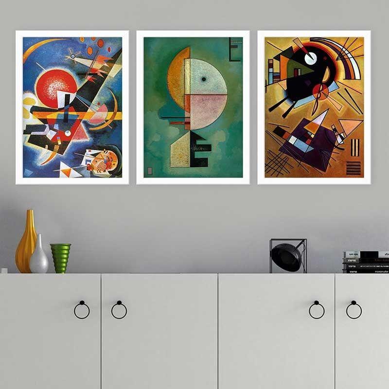 Wallity Set uramljenih slika 3BC_UN287405 , 3 Dela