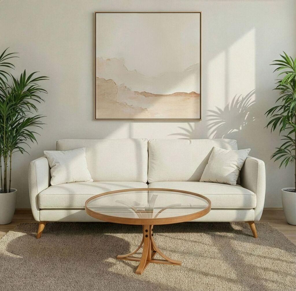 Hanah Home Sto za dnevnu sobu Boston, 80x47x80 cm, Braon