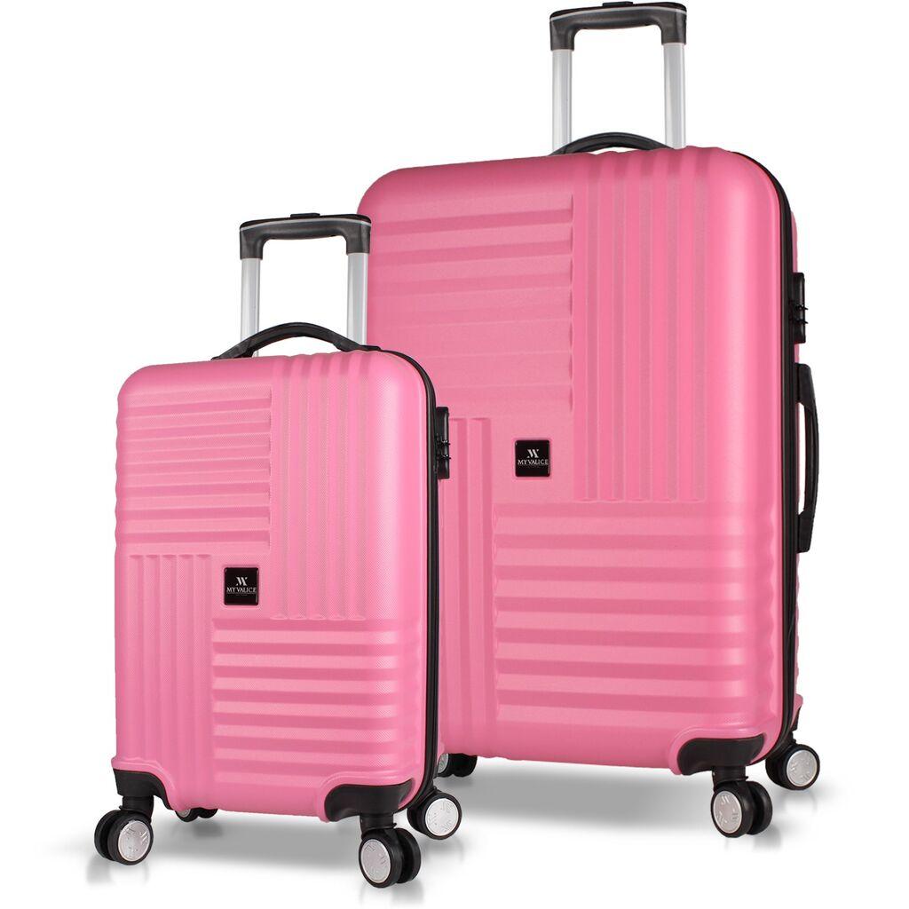 MyValice Set kofera 8340, 2 dela, Roze