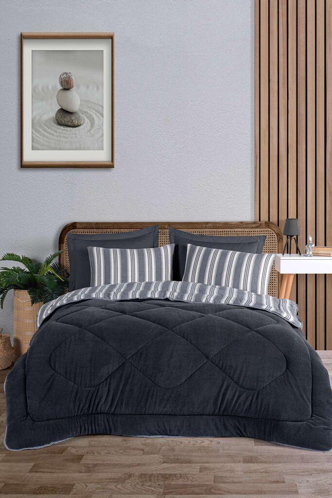 L'essentiel Maison Prekrivač, 155x215cm, Antracit