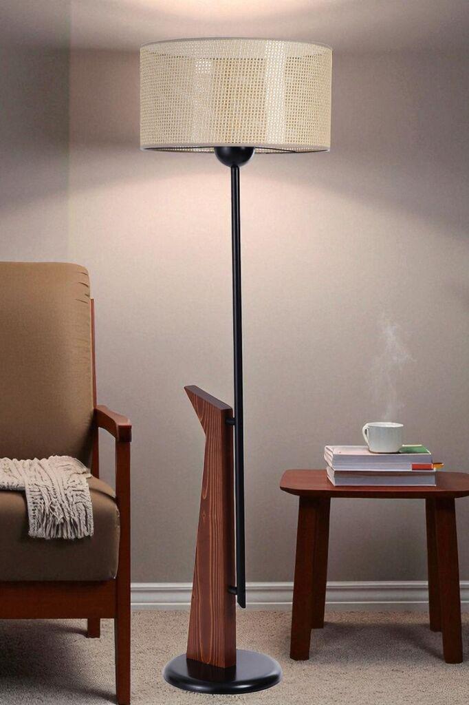 Opviq Podna lampa 8956-6, Crna