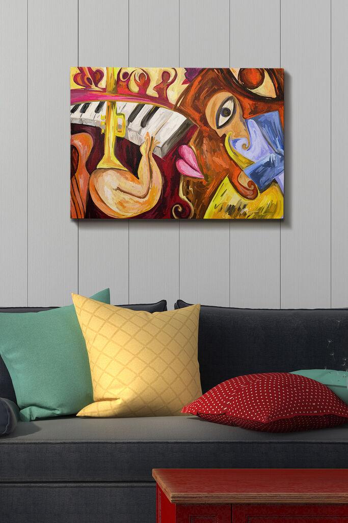 Wallity Slika Kanvas Tablo-139, 50x70 cm