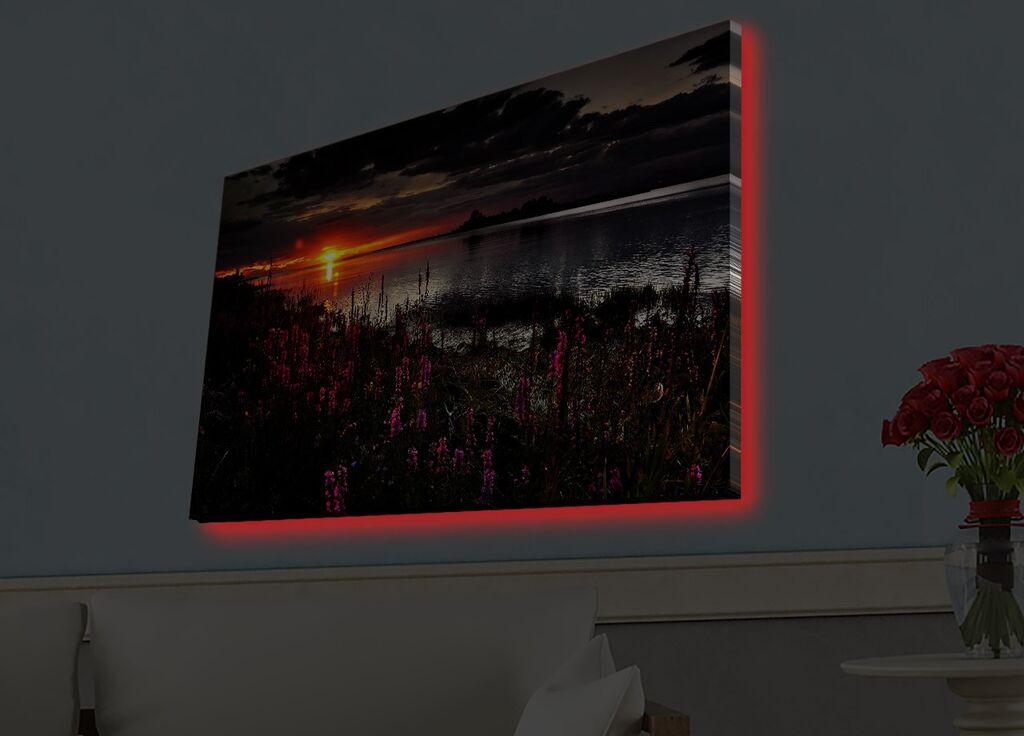 Wallity Slika sa LED osvetljenjem 4570HDACT-002, 45x70 cm