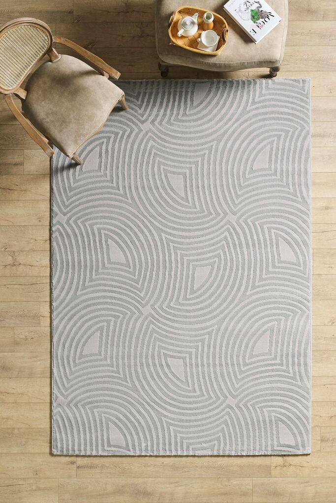 Conceptum Hypnose Tepih, 160x230cm, Srebrne boje