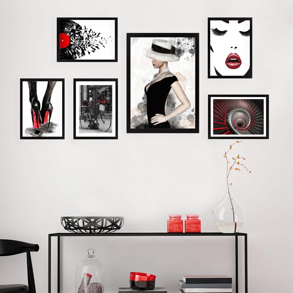 Wallity Set Slika SET_012, 6 Delova