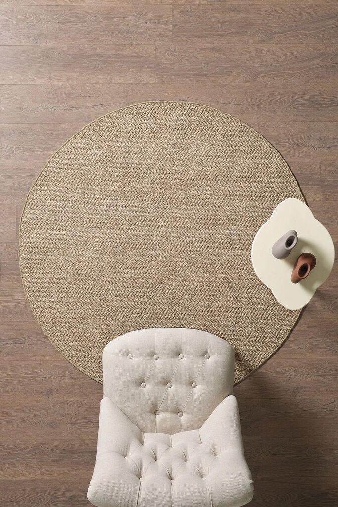 Conceptum Hypnose Tepih S-997A, Okrugli, 200 cm, Braon
