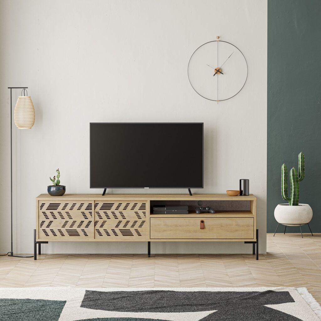 Hanah Home TV komoda, 170x48.6x45cm, Bež