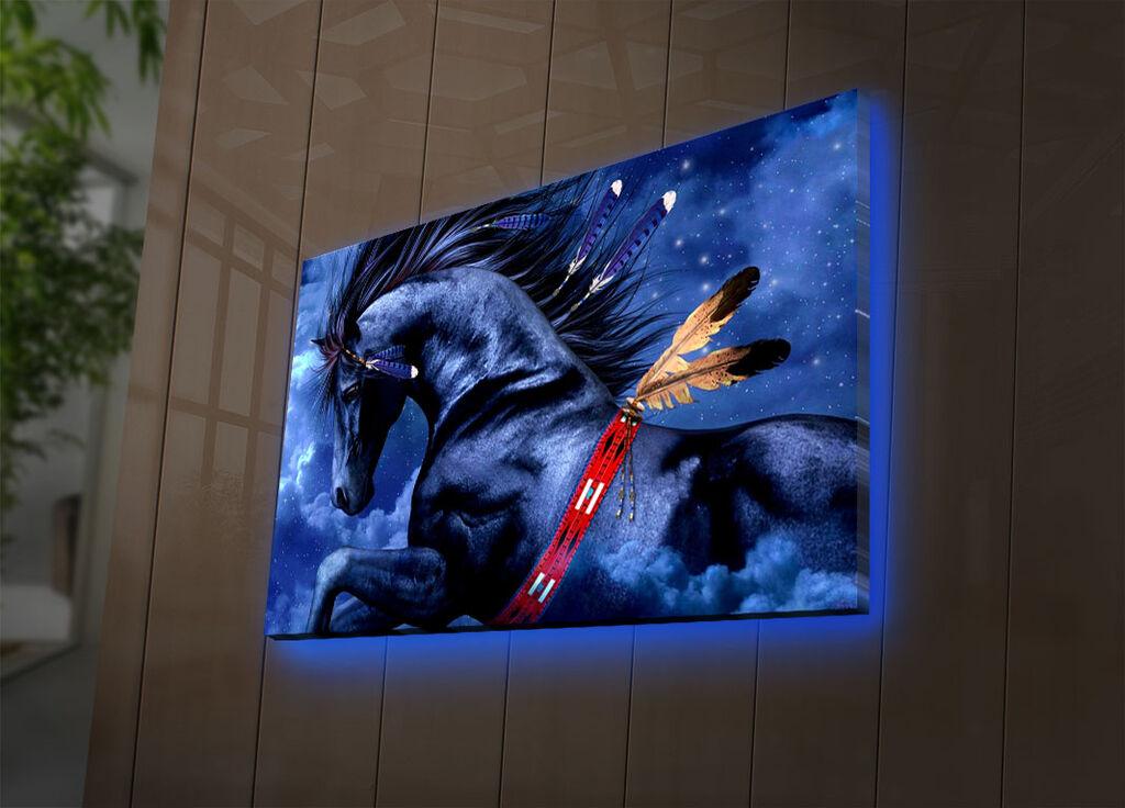 Wallity Slika sa LED osvetljenjem 4570NTVDACT-2, 45x70 cm