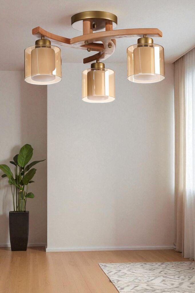 Opviq Luster 2593709, Zlatno-bež