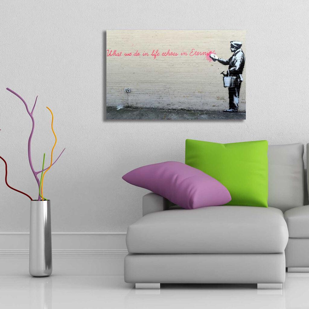 Wallity Dekorativna slika na platnu, 45x70cm, Šarena