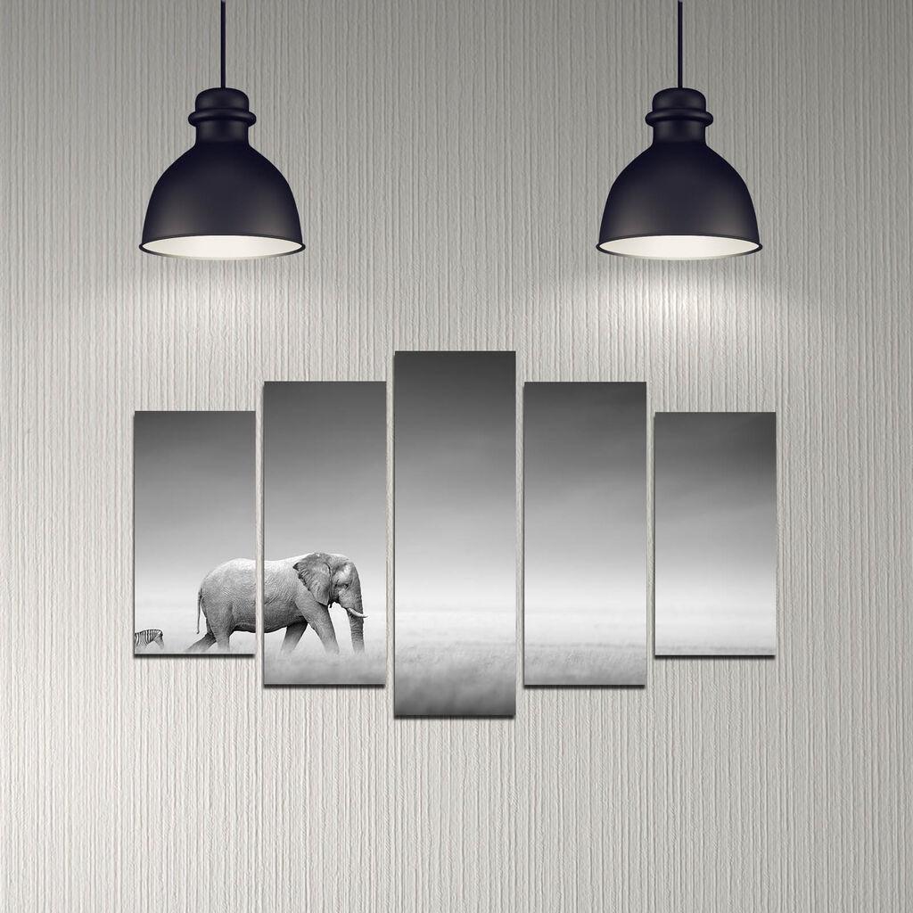 Wallity Set Slika 5DMDF-35, 5 Delova