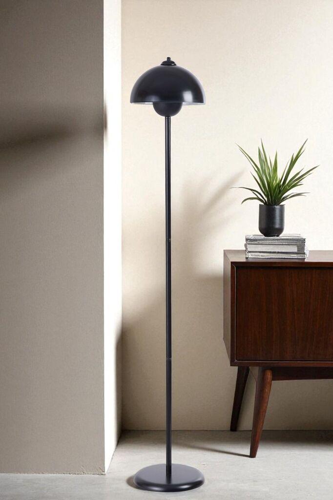 Opviq Podna lampa Fulya, Crna