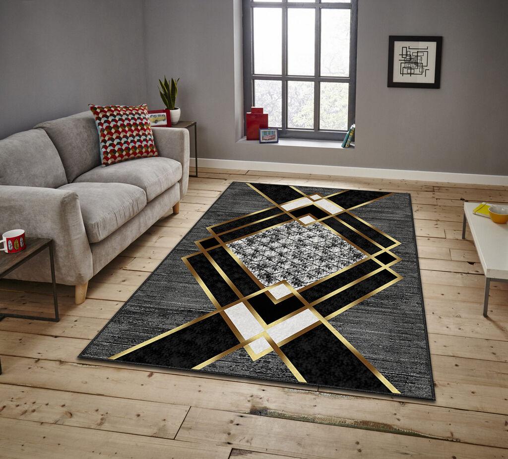 Conceptum Hypnose Tepih Asr Crpt-139, Pravougaoni, 100 x 140 cm, Šareni