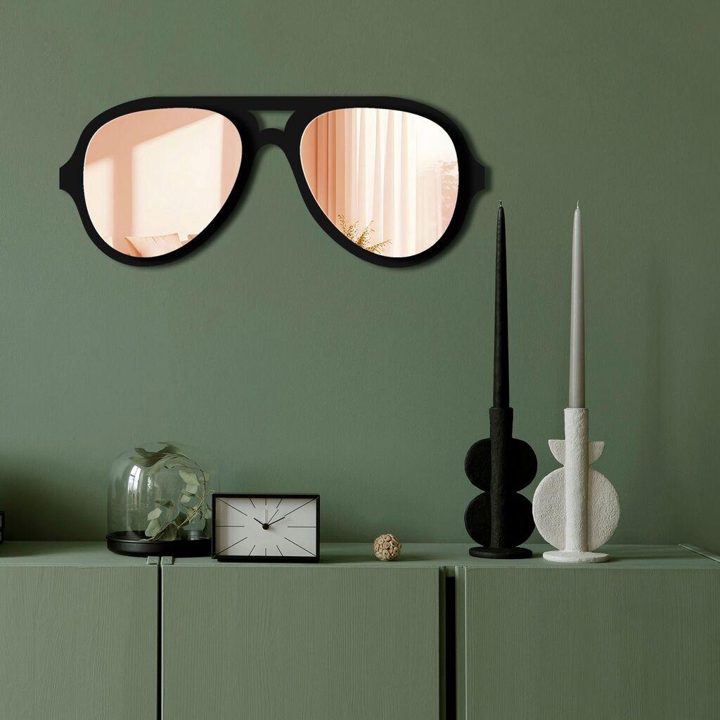 Wallity Ogledalo Ozgl508, 70x28 cm, Rose-gold