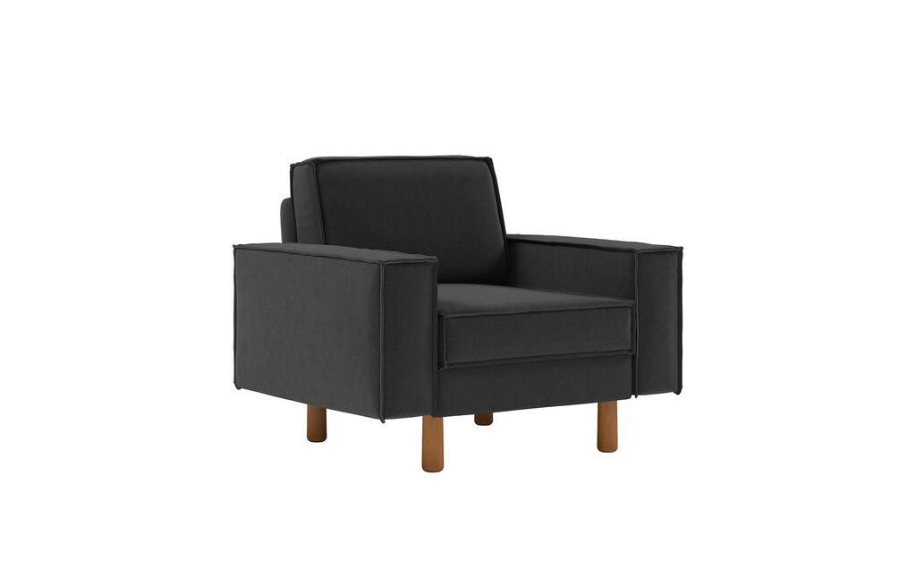 Atelier del Sofa Fotelja Sparrow 1, Crna