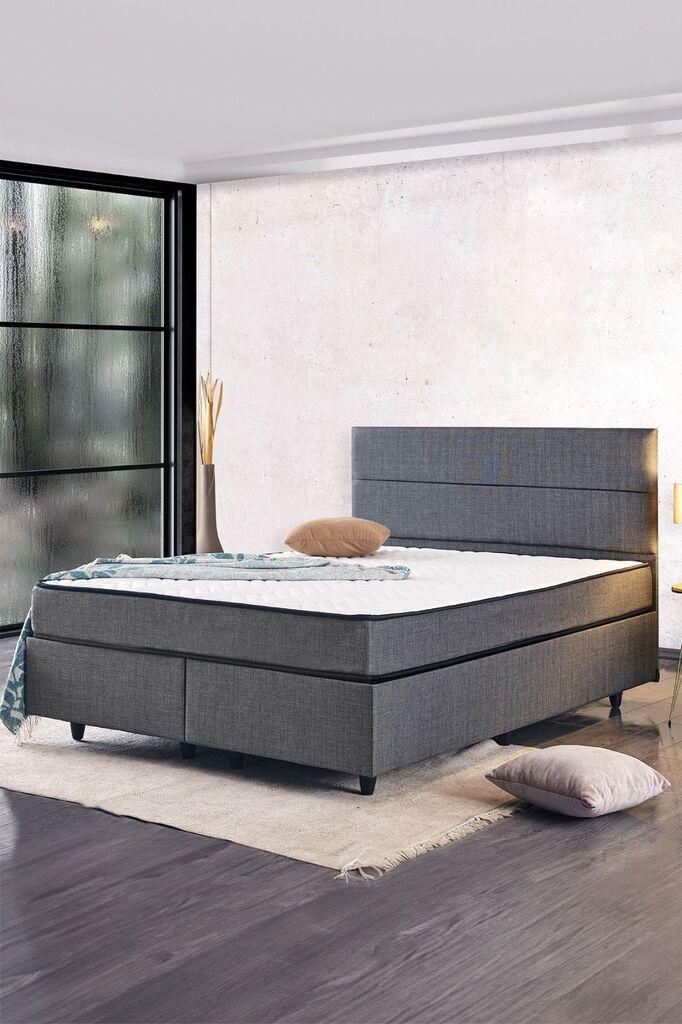 Hanah Home Dušek Silver, 100x200 cm, Beli
