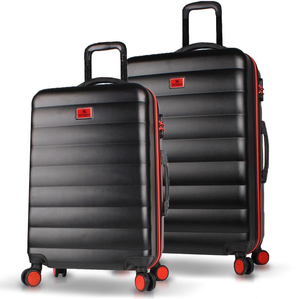 MyValice Set kofera 6605, 2 dela, Crni