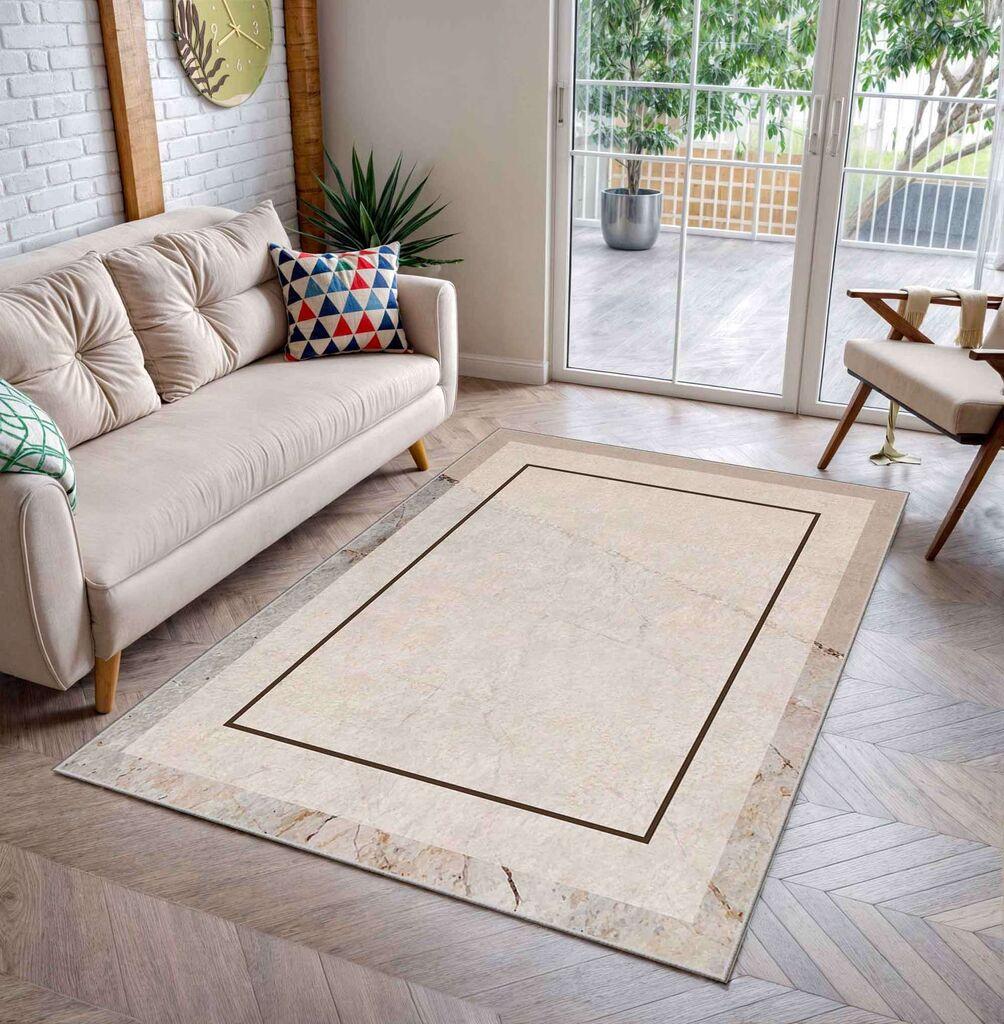 Conceptum Hypnose Tepih Shml7, Pravougaoni, 80 x 140 cm, Krem