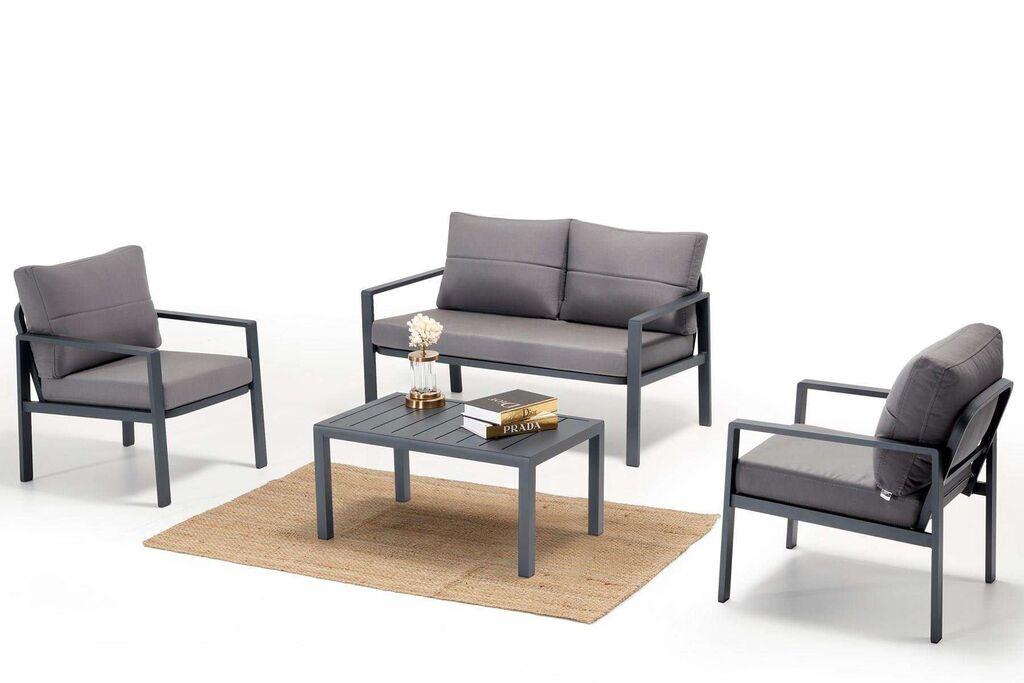 Hanah Home Baštenski set Siena, Antracit